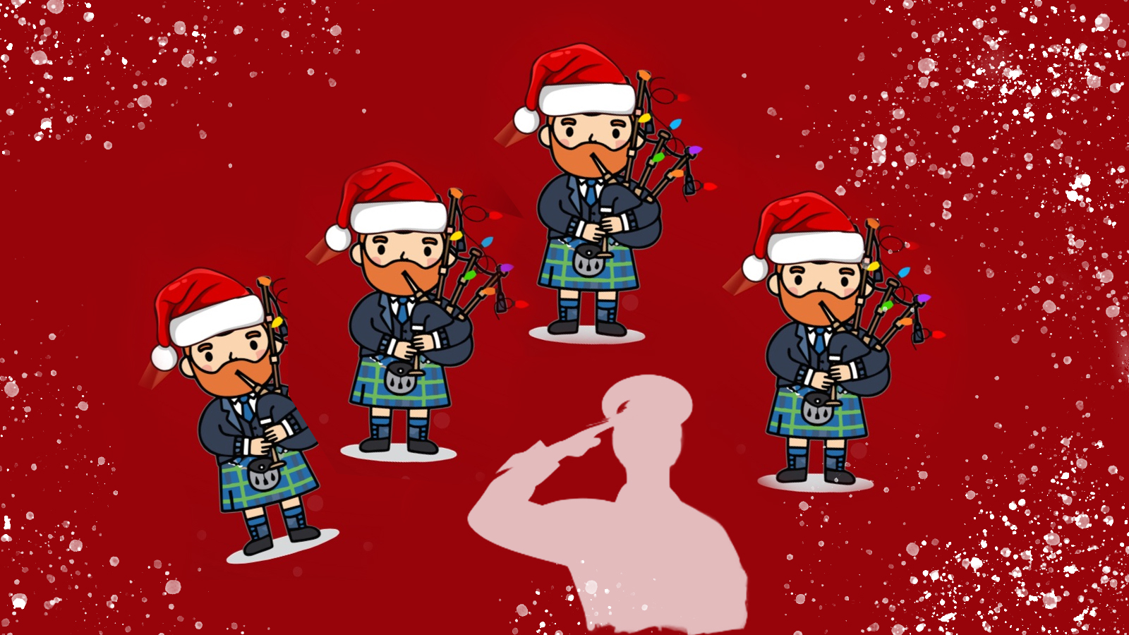 Bagpipes Xmas